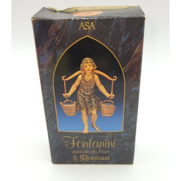 The Fontanini Nativity Asa Water Boy 5" Heirloom 1983  Collection Figure - Picture 1 of 9